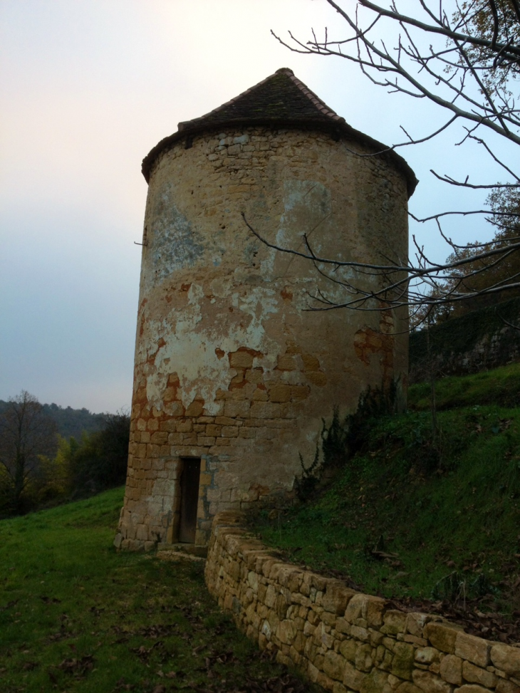 La tour près du lavoir. - Saint-Avit-Sénieur