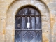 Photo suivante de Saint-Avit-Sénieur Le portail de l'église.