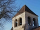 Clocher de l'église Saint-Cyr.