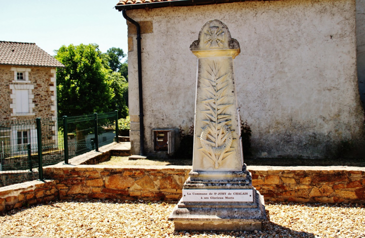 Monument-aux-Morts - Saint-Jory-de-Chalais