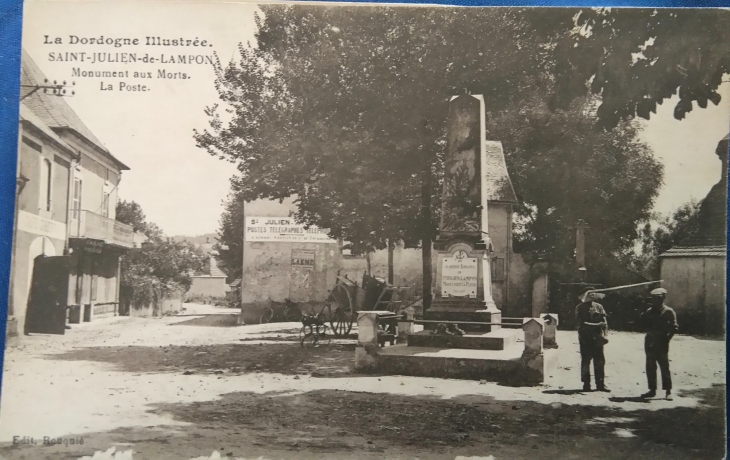 Monument aux morts - Saint-Julien-de-Lampon