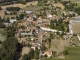 Vue d'avion du bourg