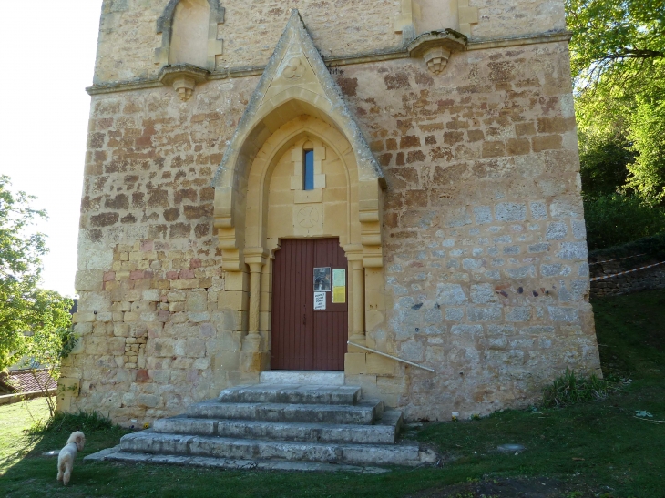 Portail de l'église - Saint-Marcel-du-Périgord