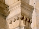 Chapiteau sculpté de l'église Saint Martial.