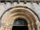 Détail des voussures du portail de l'église Saint Martial.