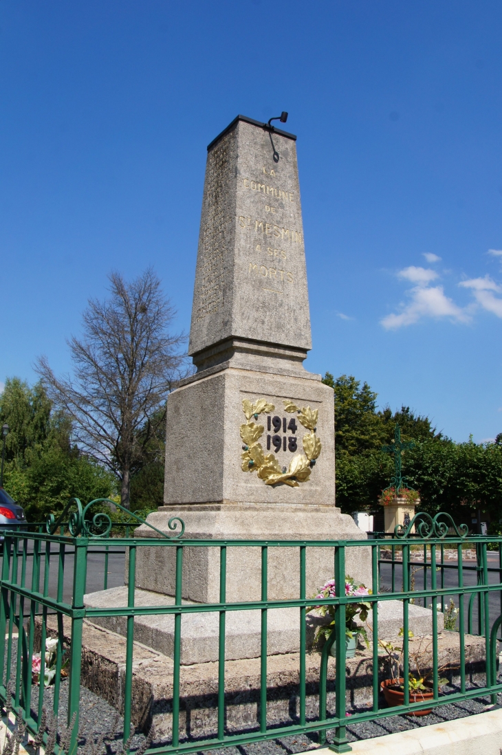 Le Monument aux Morts - Saint-Mesmin