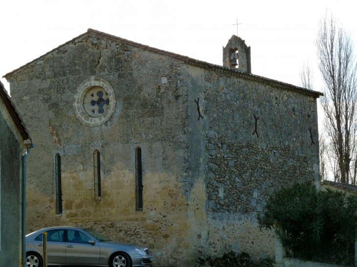 La-chapelle-des-templiers à Bonnefare - Saint-Michel-de-Montaigne