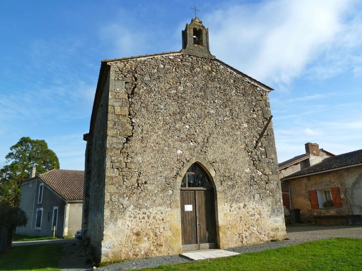 La Chapelle des Templiers à Bonnefare - Saint-Michel-de-Montaigne