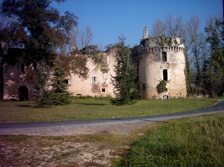 Château de Marqueyssac 15ème siècle. - Saint-Pantaly-d'Ans