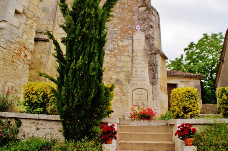 Monument-aux-Morts - Saint-Pardoux-de-Drône