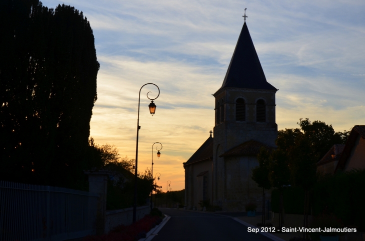 Eglise St-Vincent-Jalmoutiers - Saint-Vincent-Jalmoutiers