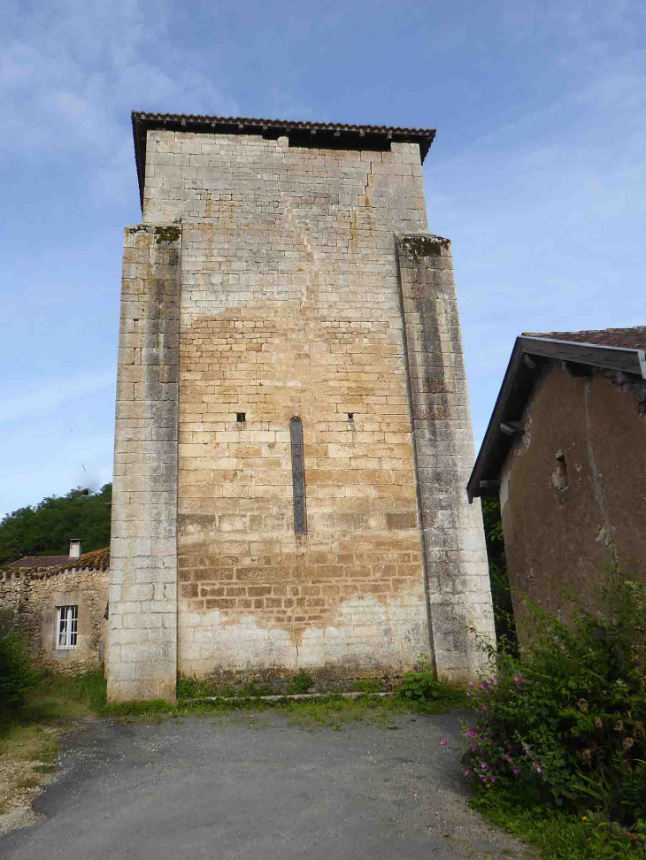 Derrière le clocher - Saint-Vincent-sur-l'Isle