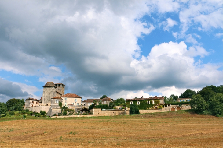 Vue sur le village - Siorac-de-Ribérac