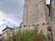 Photo suivante de Siorac-de-Ribérac Façade occidentale de l'église depuis les jardins