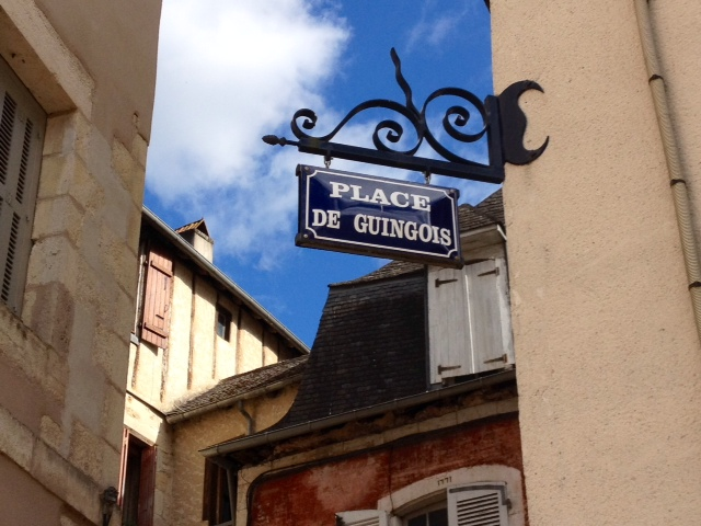 Plaque de rue. - Terrasson-Lavilledieu