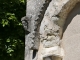 Détail du portail de l'église Notre Dame de l'Assomption.