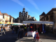 Le marché sur la place du marché XIIIème (SI).