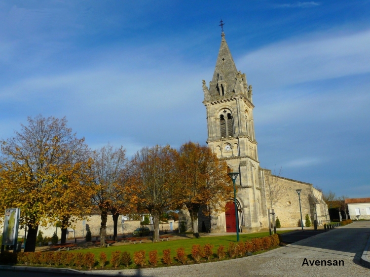 L'église   Crédit : André Pommiès - Avensan