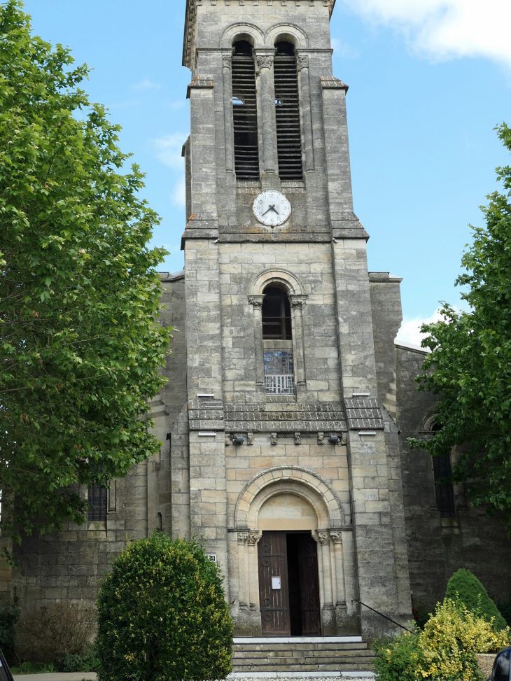 L'église de Belin - Belin-Béliet