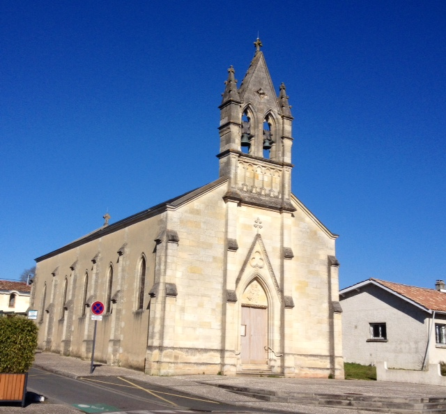 L'église Saint Joseph de Caychac, milieu XIXème. - Blanquefort