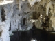 Intérieur de la grotte artificiel du parc de Majolan.