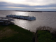 Photo suivante de Blaye Le Princesse d'Aquitaine et le Cyrano de Bergerac, deux paquebots fluviaux amarrés au ponton de Blaye.