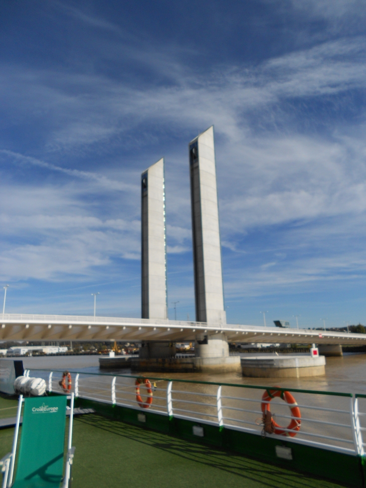 Photo prise depuis le MS PRINCESSE D'AQUITAINE - Bordeaux