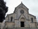 l'entrée de l'église