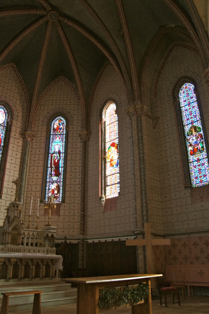 Le choeur, église Saint Louis. - Castets-en-Dorthe