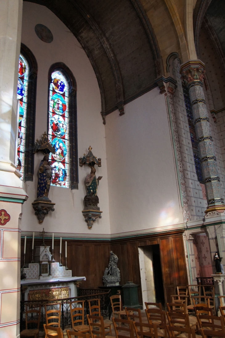 Le transept gauche. - Castets-en-Dorthe