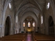 La nef unique de l'église Notre-Dame.