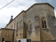 Le chevet et la façade latérale sud de l'église Notre-Dame.