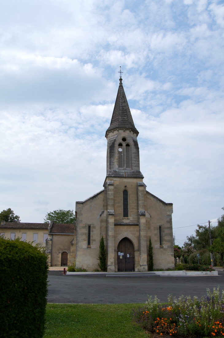 L'église Saint Pierre ès Liens de 1868. - Les Églisottes-et-Chalaures