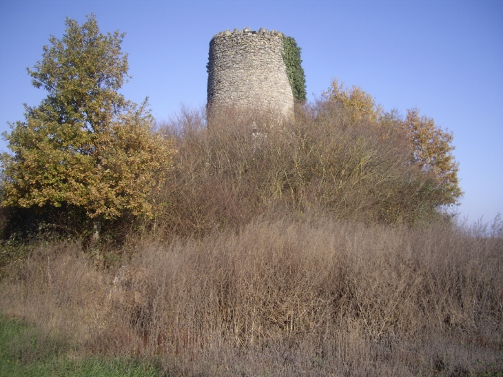 Tour vestige d'un ancien moulin à vent - Mauriac