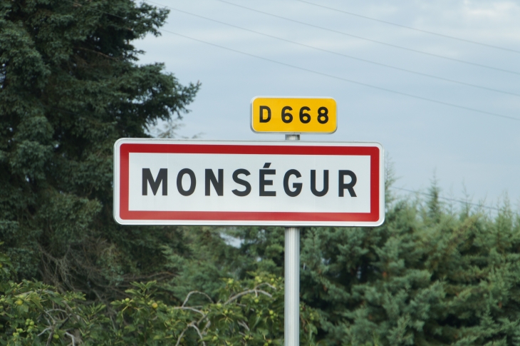 Origine du nom :  du latin  - Monségur