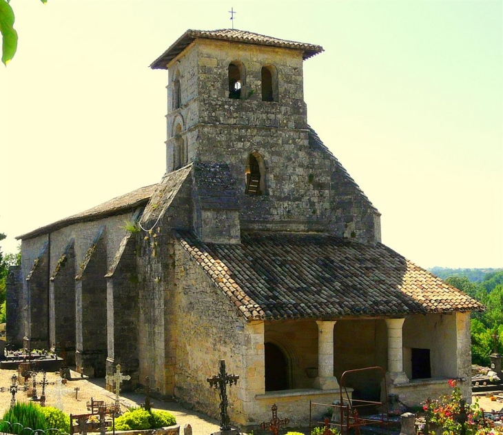 Eglise - Saint-Aubin-de-Branne