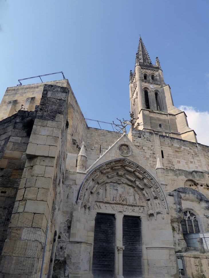 L'église monolithique - Saint-Émilion