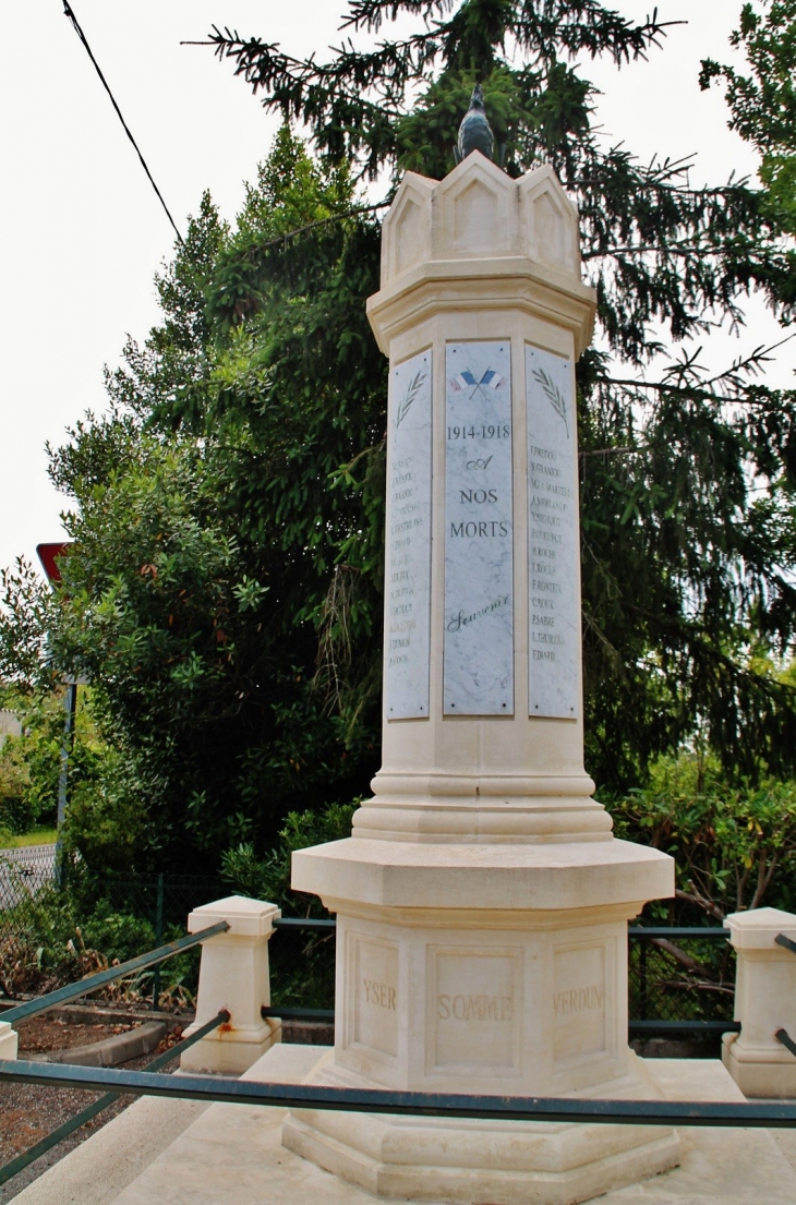 Monument aux Morts - Saint-Jean-de-Blaignac