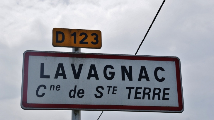 Lavagnac commune de Sainte-Terre