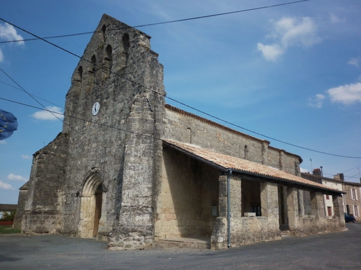 L'église romane. - Taillecavat