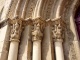 Photo suivante de Targon Chapiteaux de colonnes du portail de l'église Saint Romain.