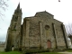 La Collégiale Notre-Dame, style gothique du XIII° avec murs gouttereaux romans.