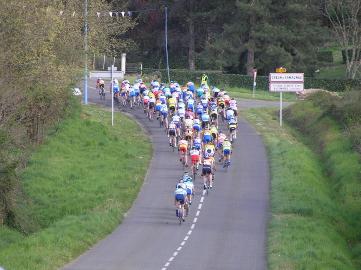 Concours de cyclisme 9 avril 2007 - Créon-d'Armagnac