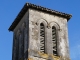 Photo suivante de Créon-d'Armagnac Le clocher de l'église Saint-Barthélémy.