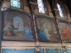 Photo suivante de Gabarret Eglise Saint-Luperc : Fresques-realisees-par-Melle-barangé-artiste-juive-refugiee-en-39-45-dans-le-gabardan