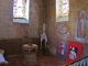 Eglise Saint-Luperc : le Batistère - Fresques-realisees-par-Melle-Barangé-artiste-juive-refugiee-en-39-45-dans-le-gabardan