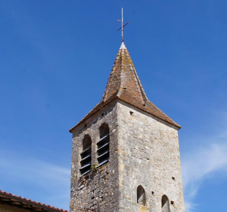 Le clocher de l'église Notre-Dame. - Herré
