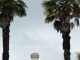 Photo suivante de Lacajunte le monument aux morts entre deux palmiers