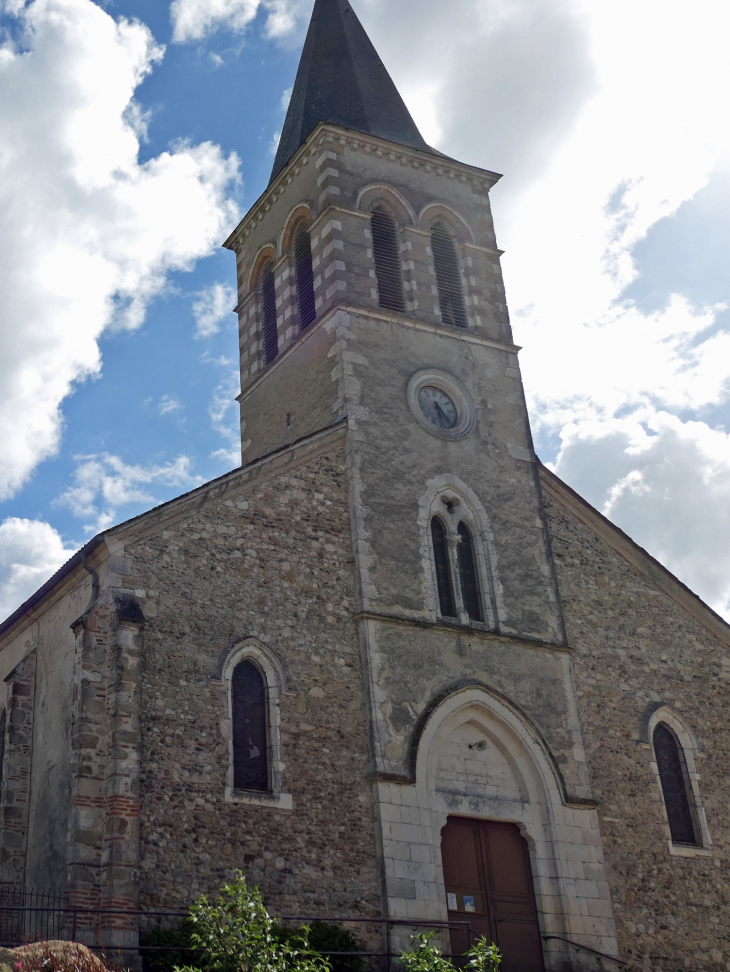 L'église du village - Larrivière-Saint-Savin