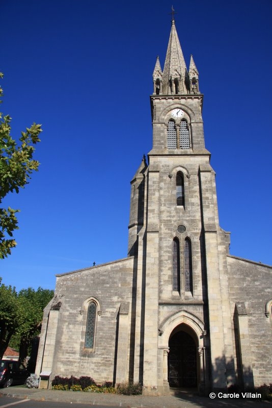 Photo à Mugron (40250) Eglise Mugron, 52306